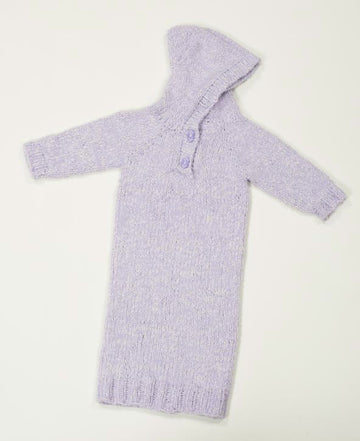 Baby Bunting Dress Knitting Pattern