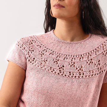 Violetear Top Knitting Pattern