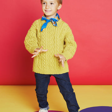 Debbie Bliss Ethan Sweater Knitting Pattern