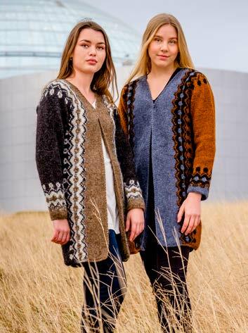 Vegir Liggja Til Allra Atta Cardigan Knitting Pattern