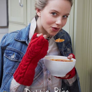 Debbie Bliss Sylvie Mitts Knitting Pattern