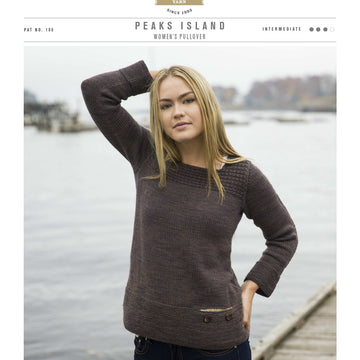 Swans Island Peaks Island Pullover Jumper Knitting Pattern