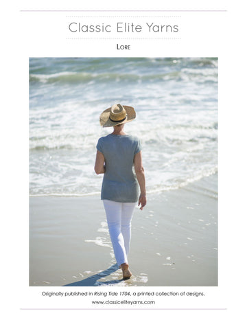 Classic Elite Yarns Lore Jumper Knitting Pattern