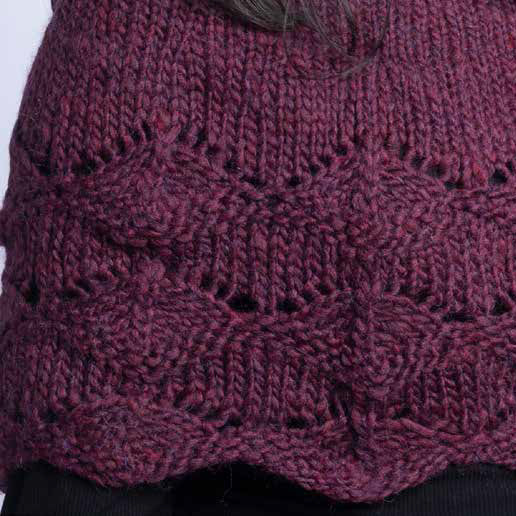 Juniper Moon Farm Cape Knitting Pattern
