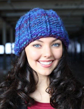 Hat in Plymouth Yarn Cannoli - f731 - PDF