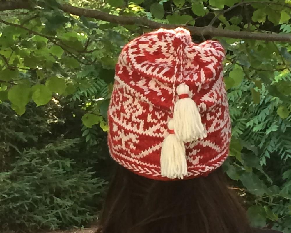 Red Square Hat