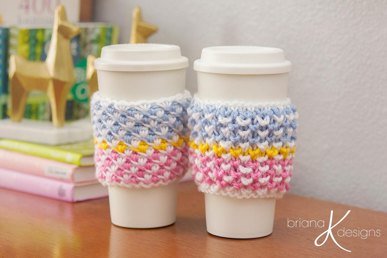 Colorwheel Coffee Cozy