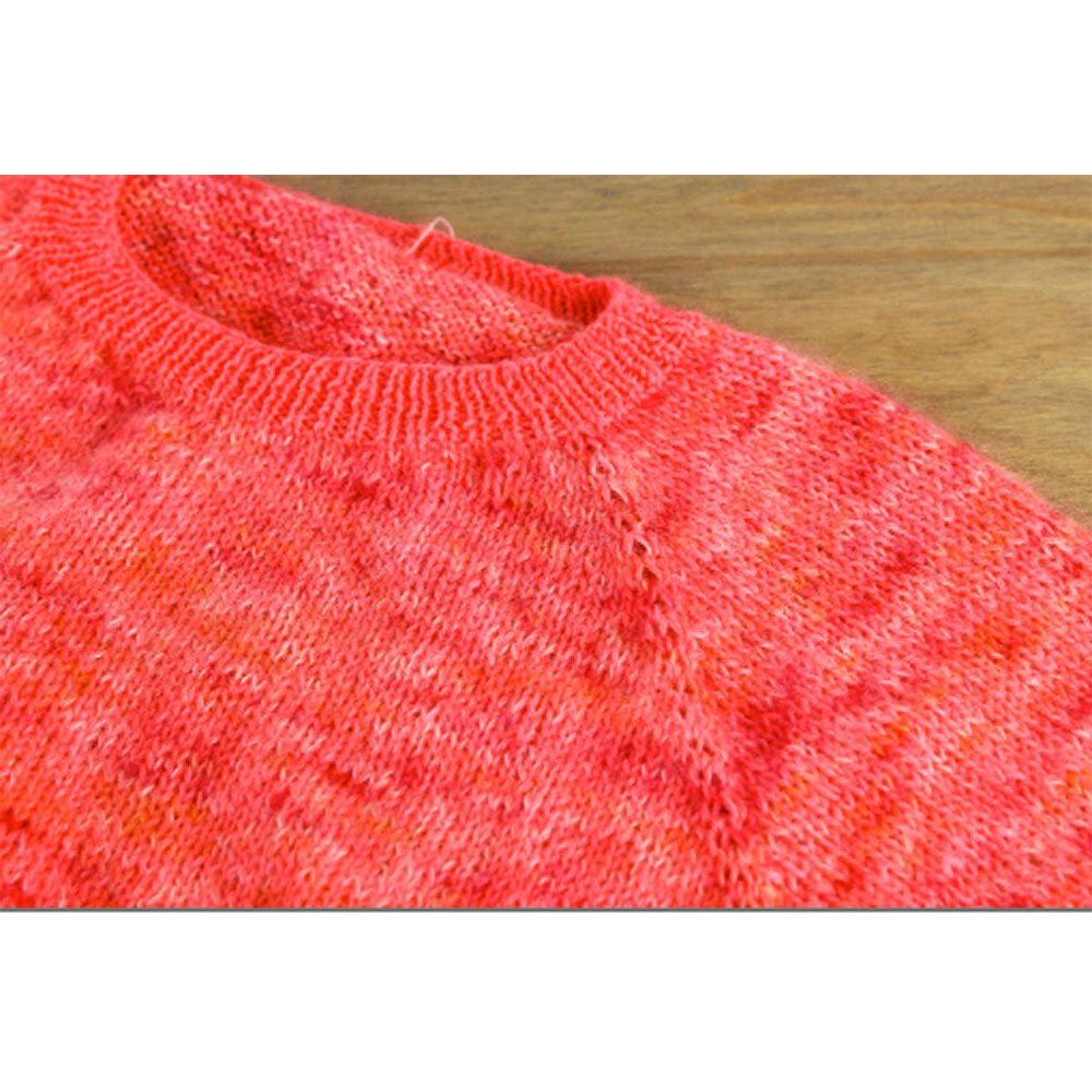 Top-Down Raglan Sweater from Measurements - IP- Spring/Summer 2026