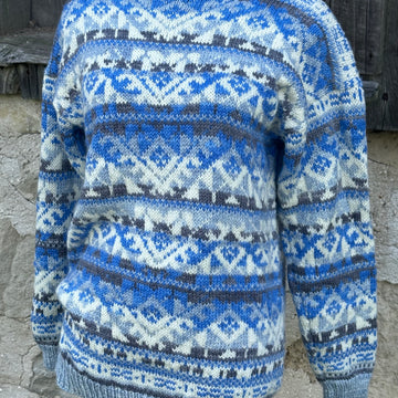 Winter Enchantment Sweater In Koigu Jasmine