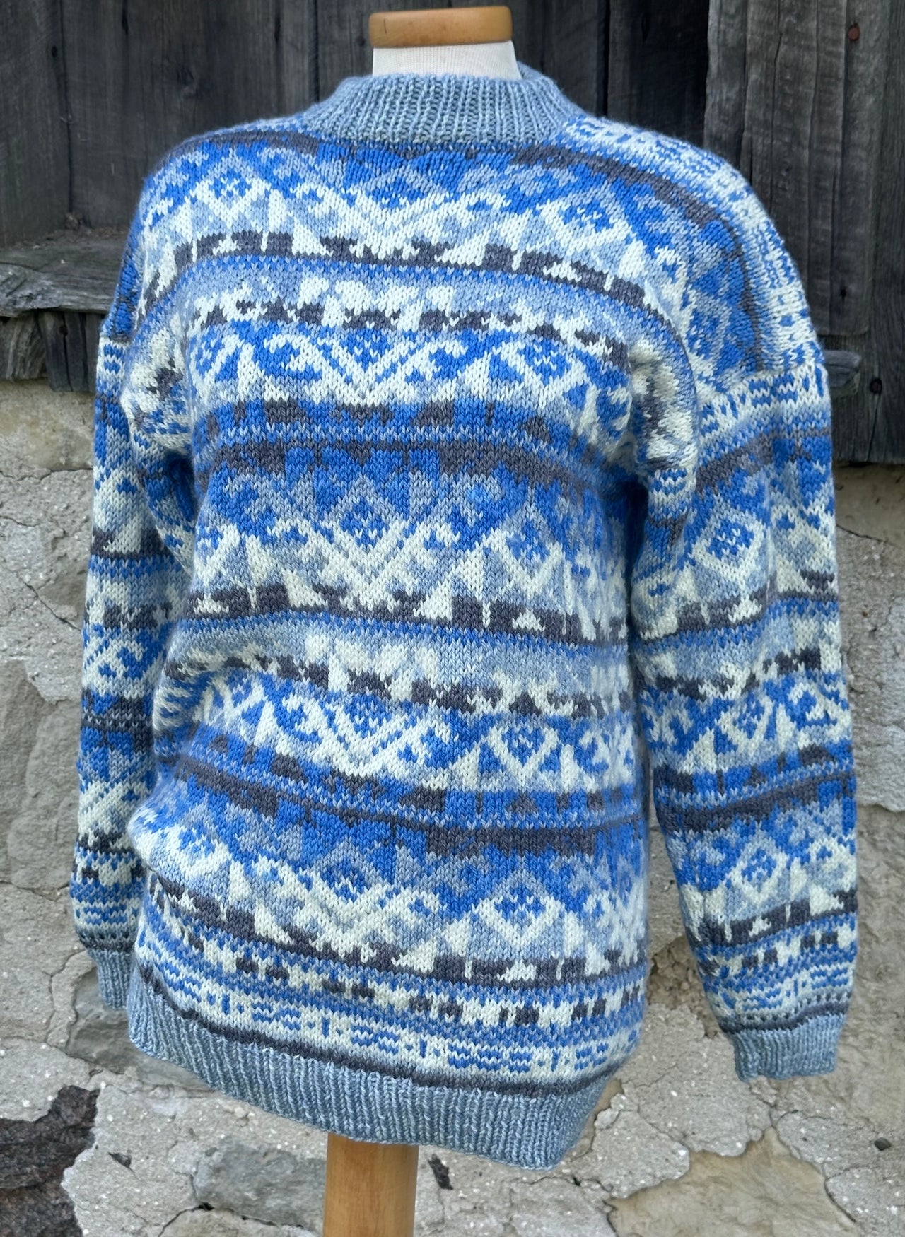 Winter Enchantment Sweater In Koigu Jasmine