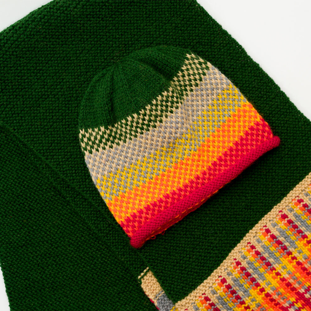 Paintbox Yarns Fairisle Gradient Hat Knitting Pattern