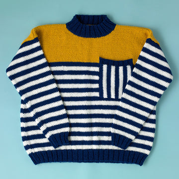 Paintbox Yarns Beach Breeze Pullover Knitting Pattern