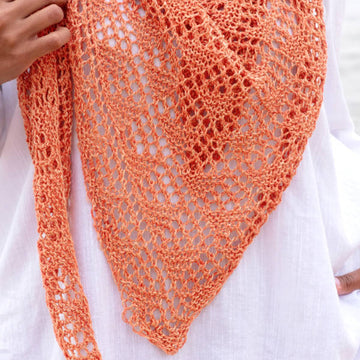 Wallagrass Shawl Wrap Knitting Pattern
