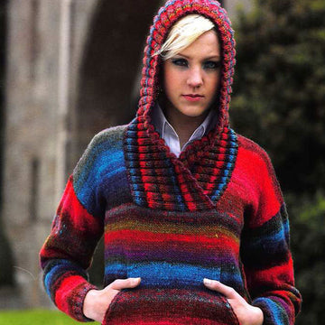 Noro Heart Sweater Jumper Knitting Pattern