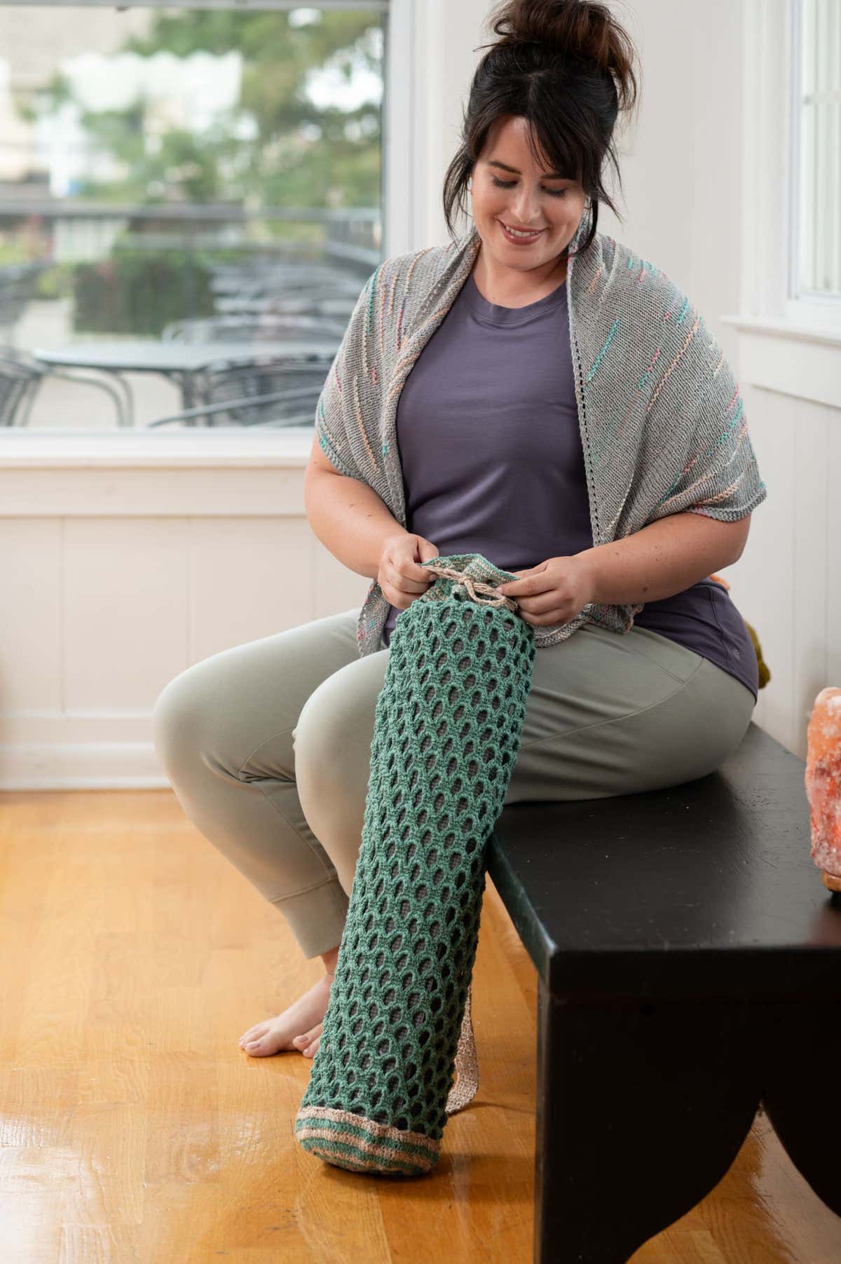 Berroco Rest & Reset Kornfield Bag Crochet Pattern