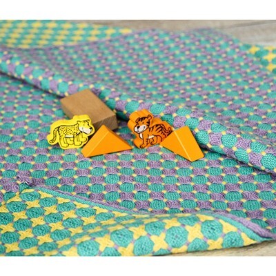 Valley Yarns #87 XOXO Baby Blanket