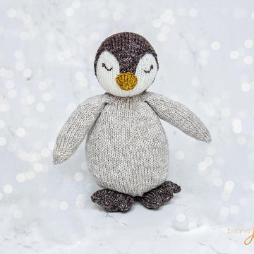 Penguin Knit Buddy & Bonus Newborn Outfit