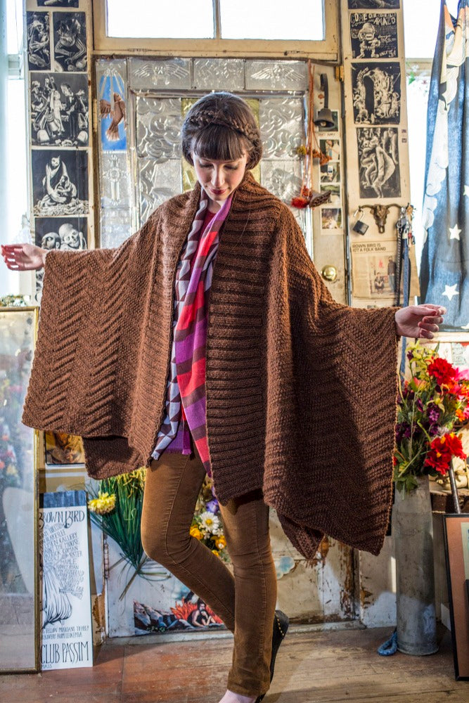 Berroco Robes-Poems Wrap Knitting Pattern