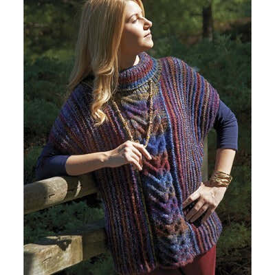 James C. Brett Layering Cable Vest Knitting Pattern