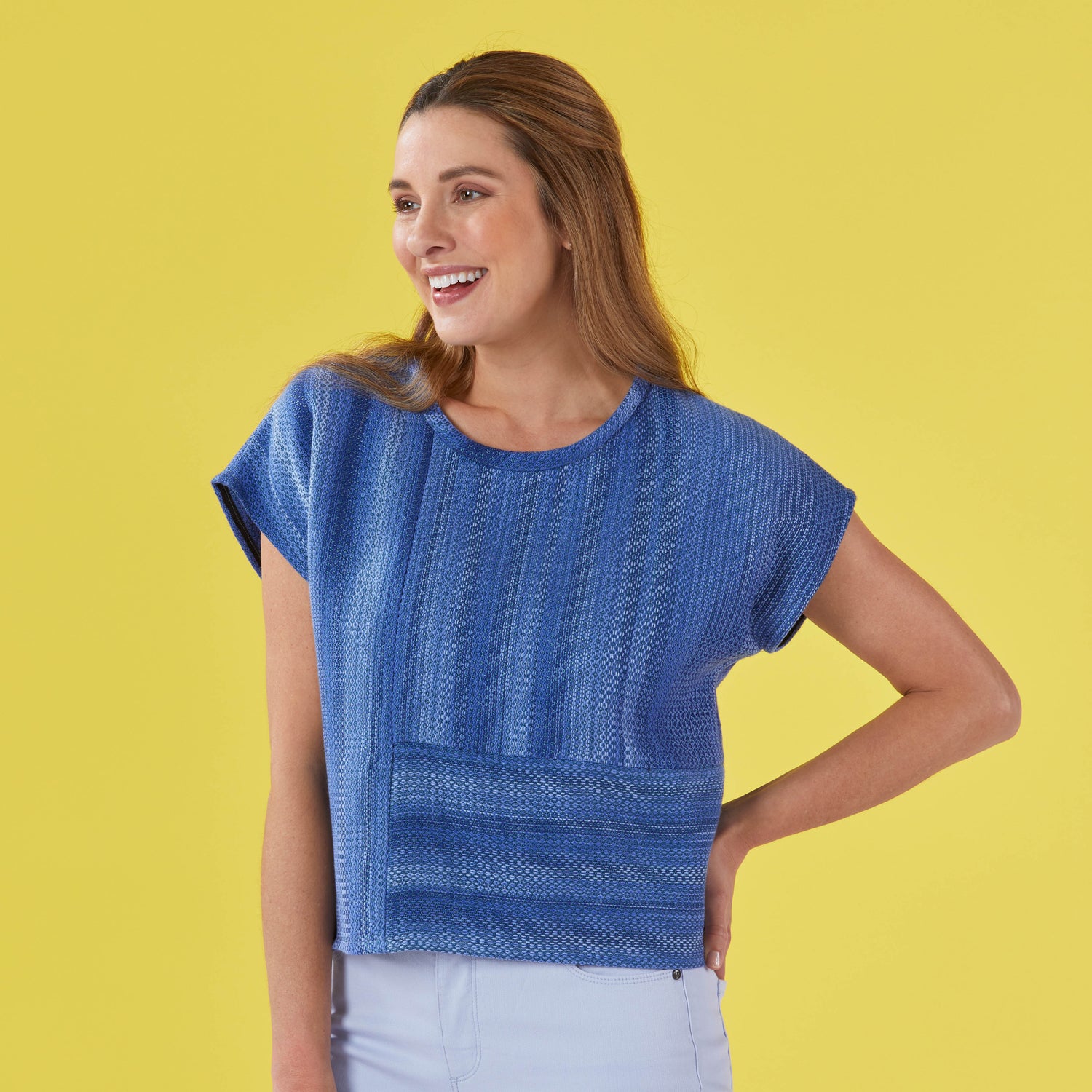 Valley Yarns #231 Falling Waters Top