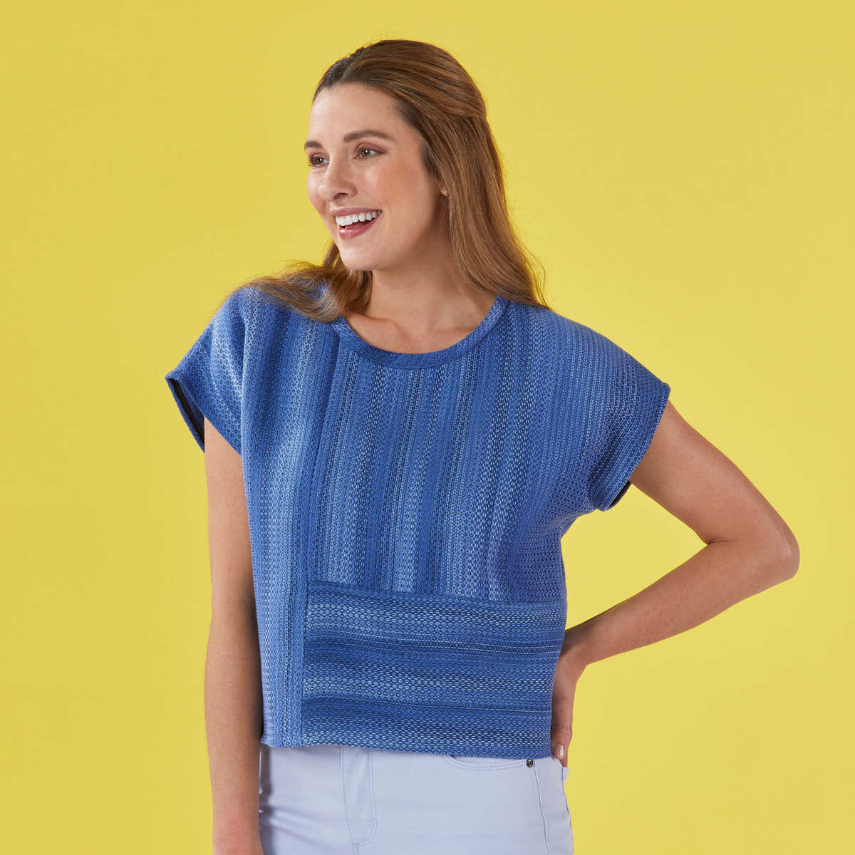 Valley Yarns #231 Falling Waters Top