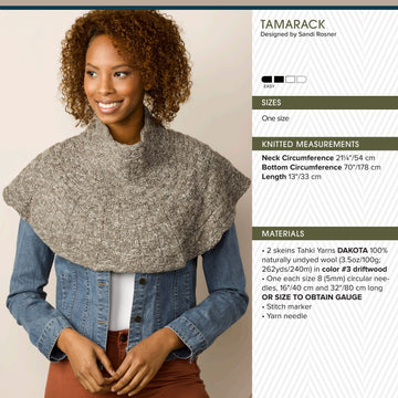 Tahki Yarns Tamarack Knitting Pattern