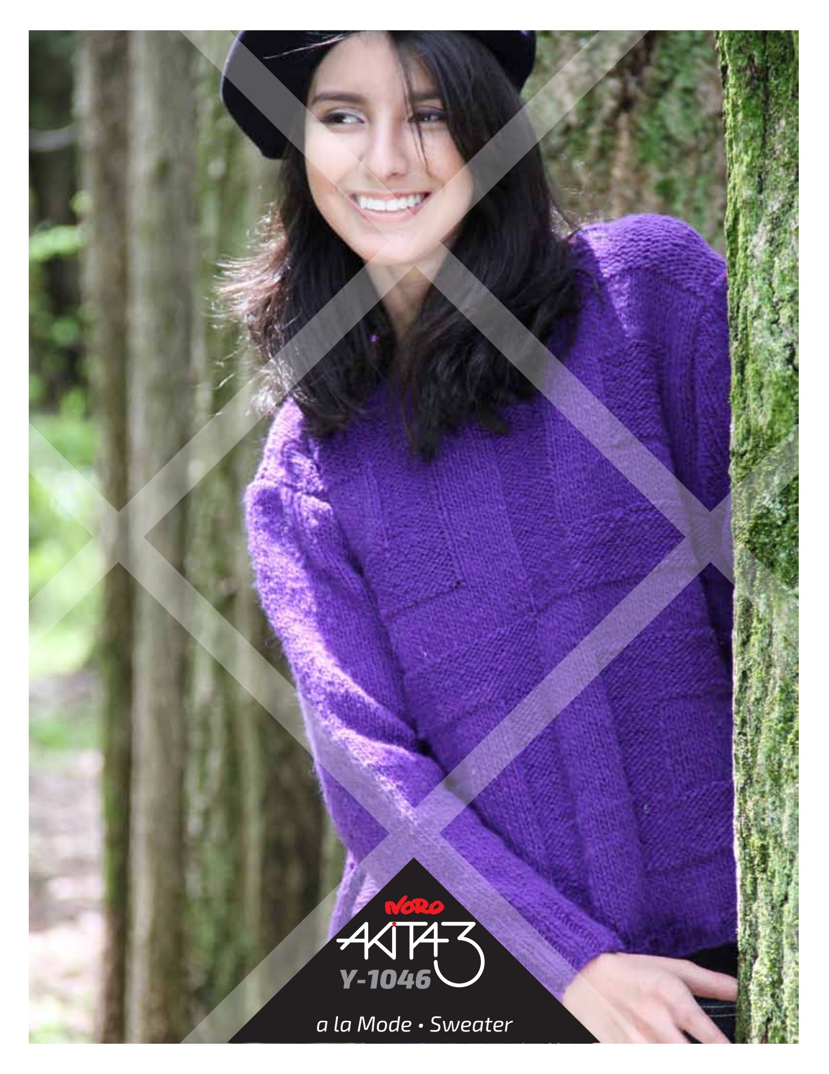 Noro Y Sweater Jumper Knitting Pattern
