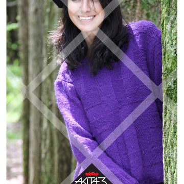 Noro Y Sweater Jumper Knitting Pattern