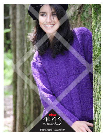 Noro Y Sweater Jumper Knitting Pattern