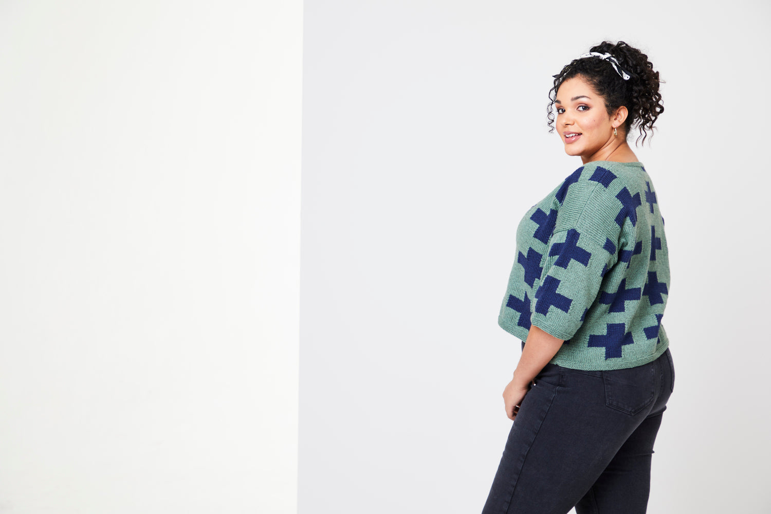Don't Make Me Cross Cardigan Knitting Pattern