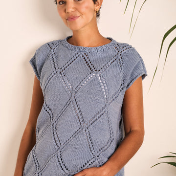 Kingfisher Top Knitting Pattern