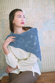 Beatriz Shawl Wrap Knitting Pattern
