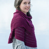Valley Yarns Sequoyah Shawl Knitting Pattern