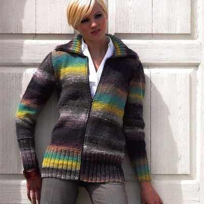 Noro Jacket Cardigan Knitting Pattern