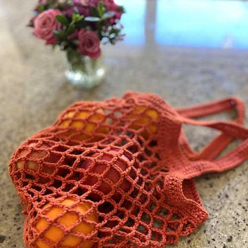 #352 Floral Market Bag