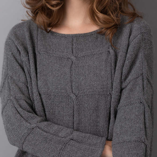 String Clara Pullover Jumper Knitting Pattern