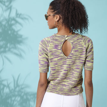 Sweater & Top in King Cole Linendale Reflections DK - P6125 - Leaflet