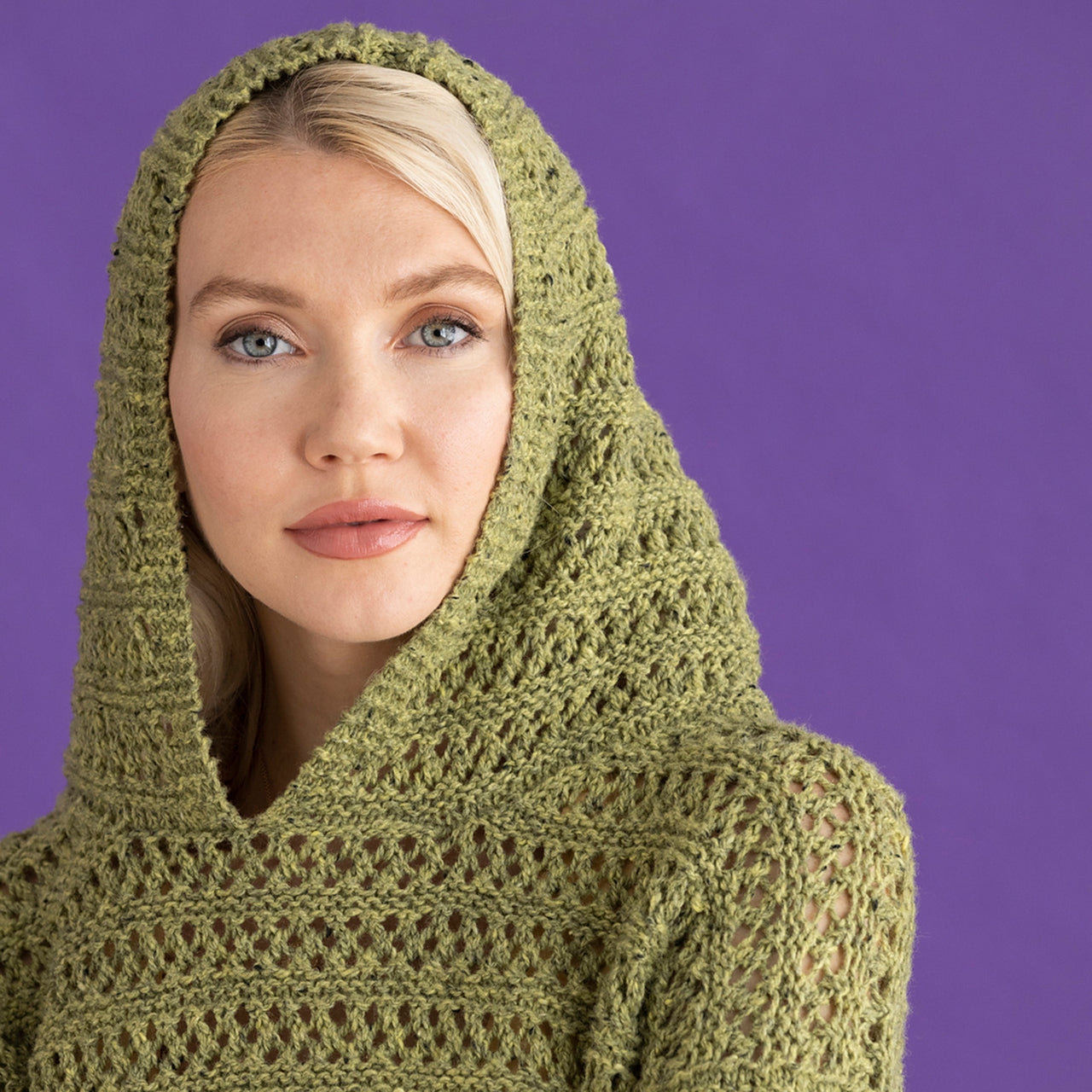 Queensland Collection Juniper Hoodie Knitting Pattern