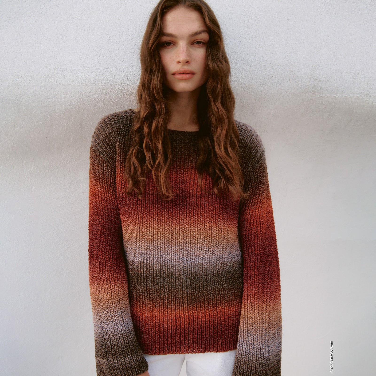Lana Grossa Pullover Jumper Knitting Pattern