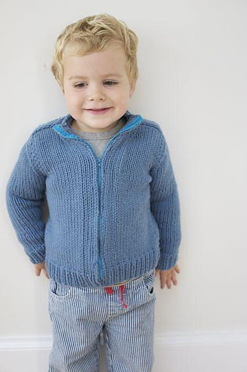 Knitbot Zip Up Cardigan