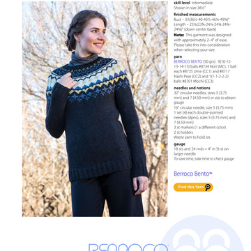 Berroco Jhumpa Jumper Knitting Pattern