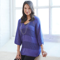 Valley Yarns Vervain Topper Knitting Pattern