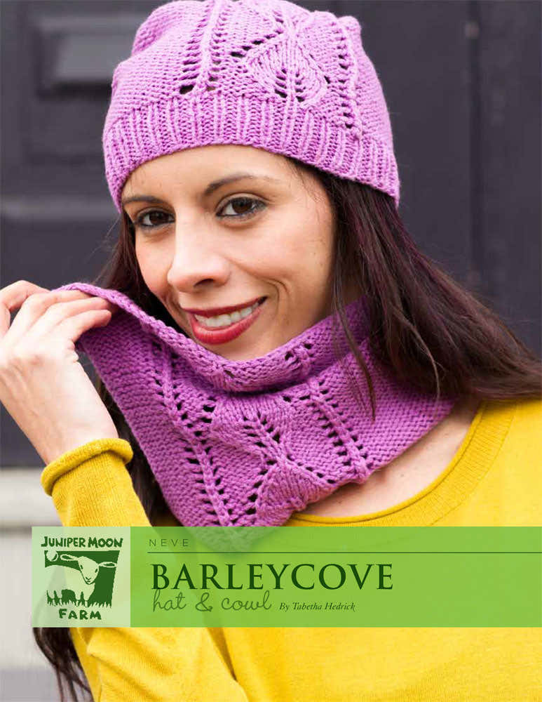 Barleycove Hat & Cowl Knitting Pattern