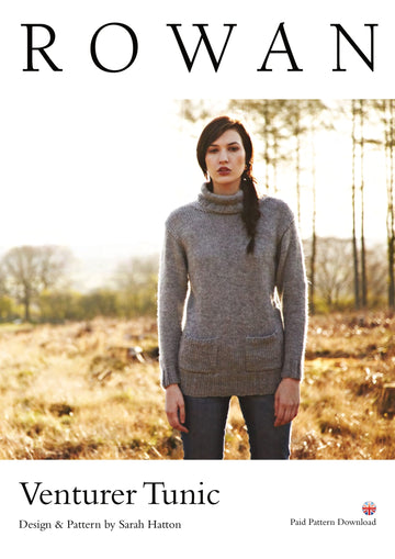 Rowan Venturer Tunic Jumper Knitting Pattern