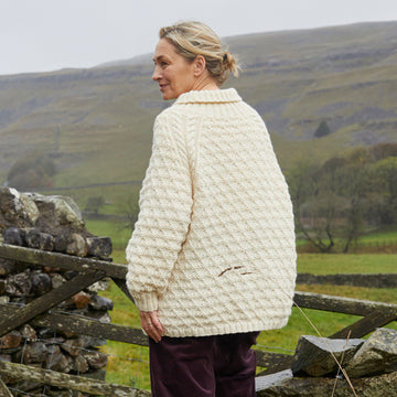Debbie Bliss Diamond Patterned Sweater Knitting Pattern