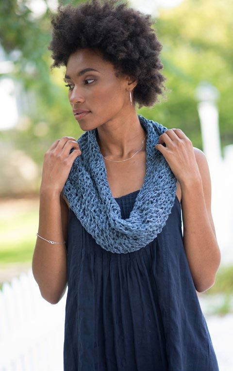 Praia Cowl Knitting Pattern