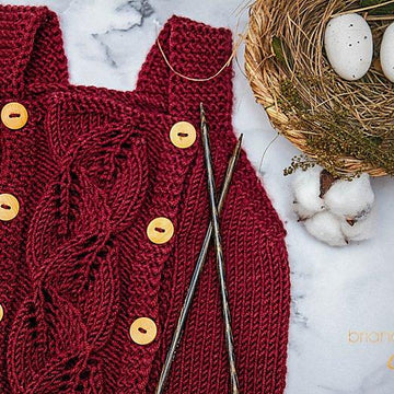 Blooming Knit Romper & Bonnet