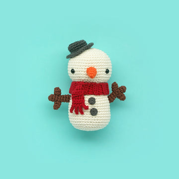 Paintbox Yarns Mel the Snowman Crochet Pattern