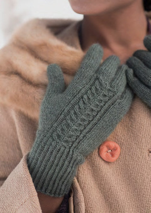 Hallie Mittens Gloves Knitting Pattern