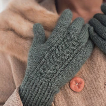 Hallie Mittens Gloves Knitting Pattern